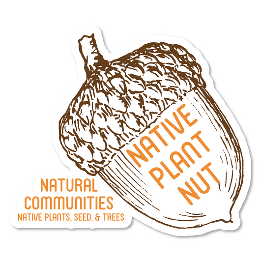 Native Plant Nut Sticker