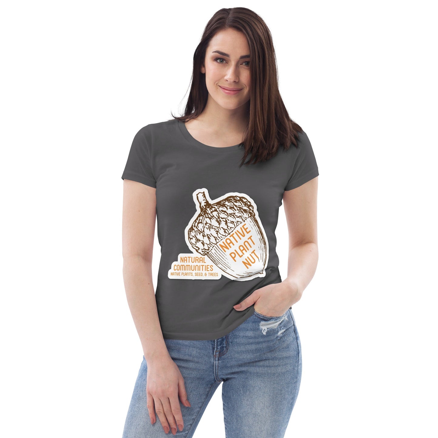 Native Plant Nut Women's Fitted Eco Tee