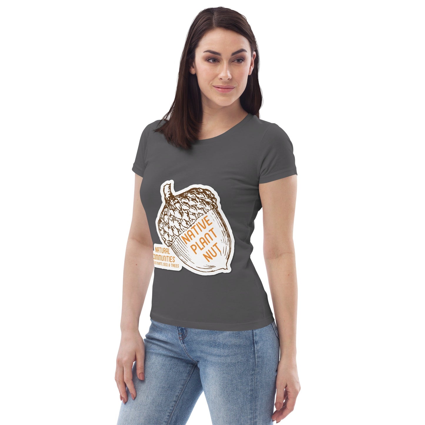 Native Plant Nut Women's Fitted Eco Tee
