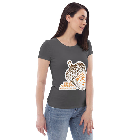 Native Plant Nut Women's Fitted Eco Tee