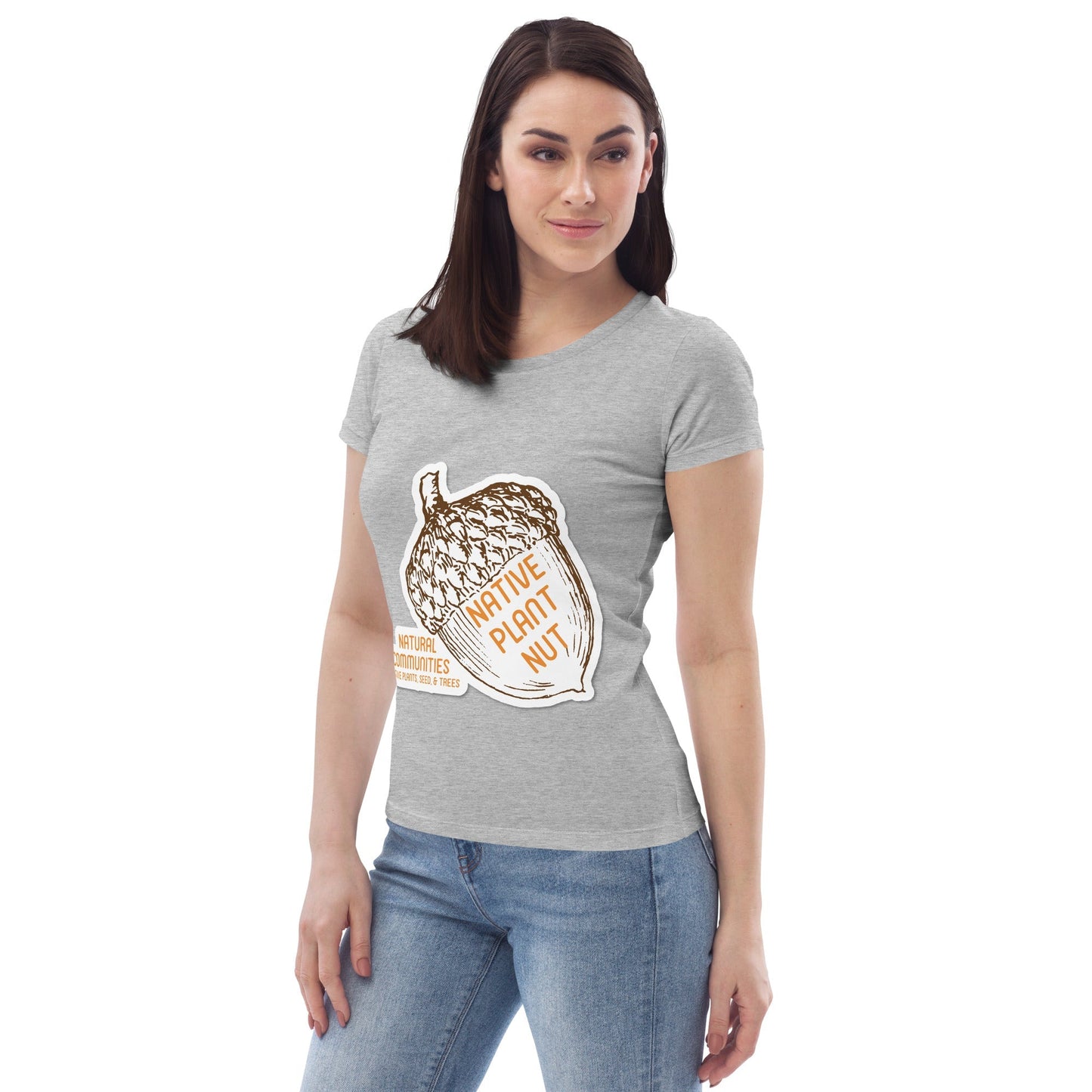 Native Plant Nut Women's Fitted Eco Tee