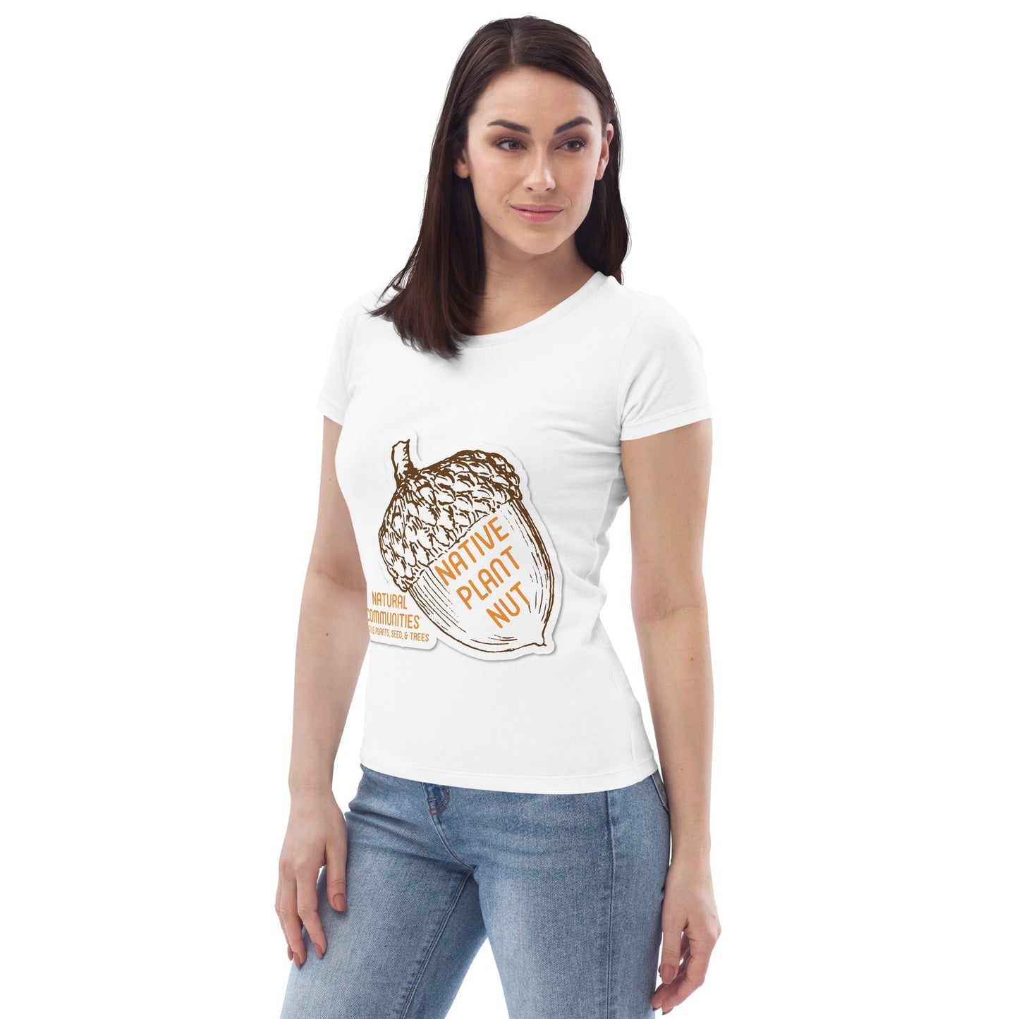 Native Plant Nut Women's Fitted Eco Tee