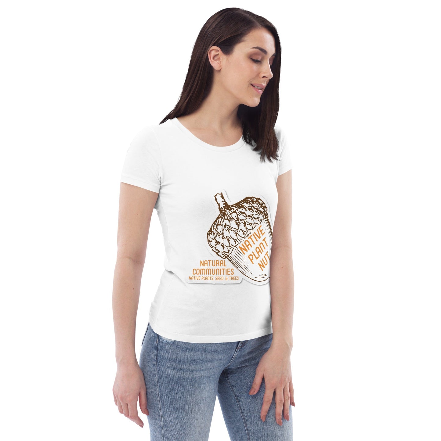 Native Plant Nut Women's Fitted Eco Tee