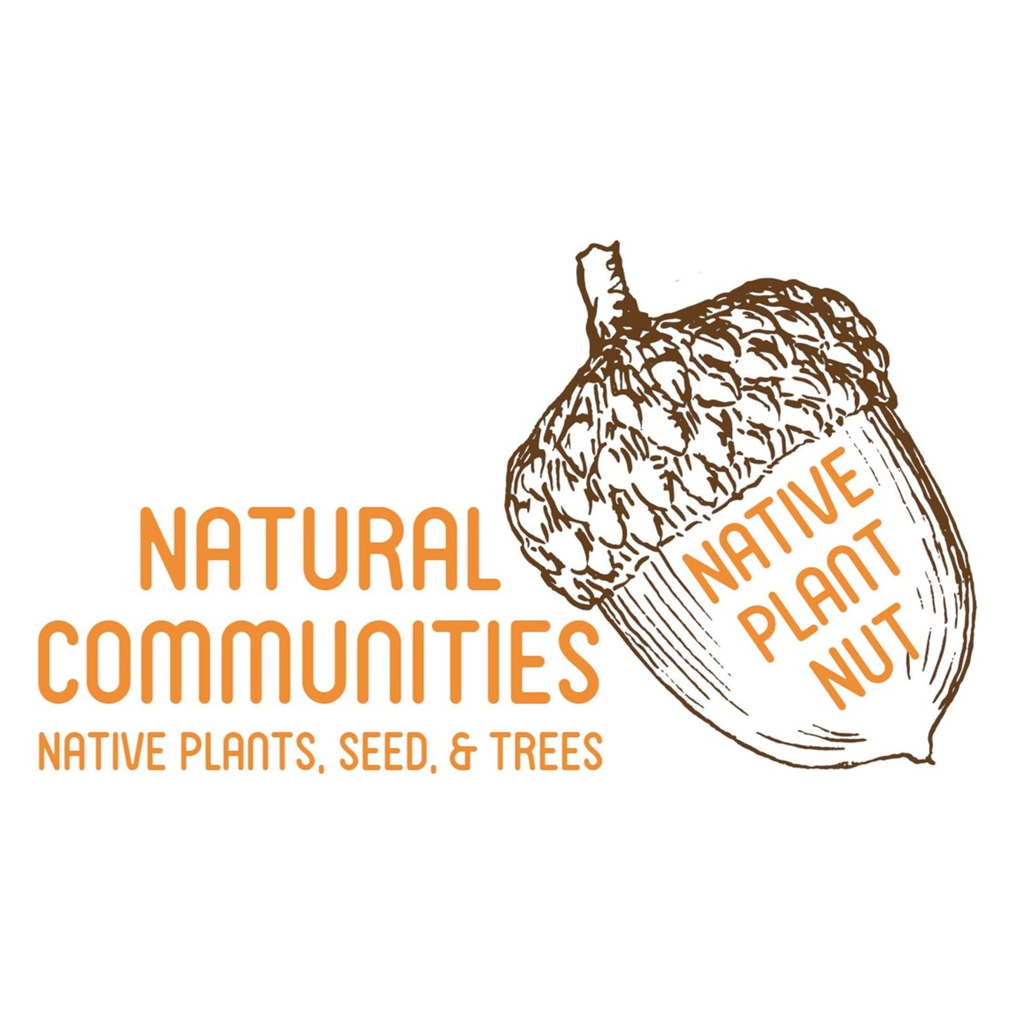 Native Plant Nut Sticker